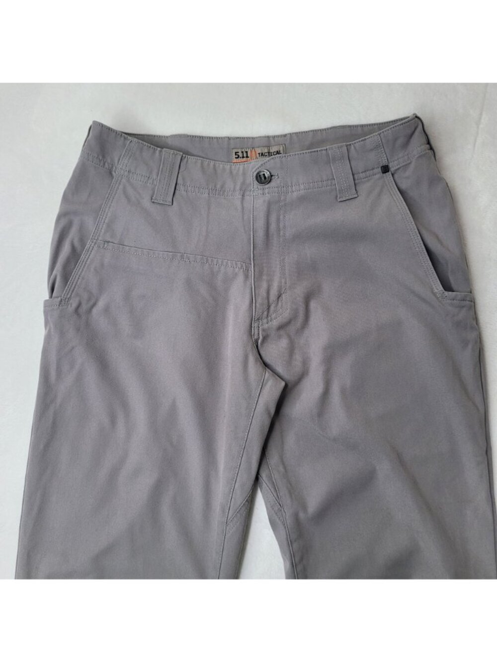 5.11 Tactical Men's Gray Straight-Leg Pants Size 30x34 - Picture 3 of 11
